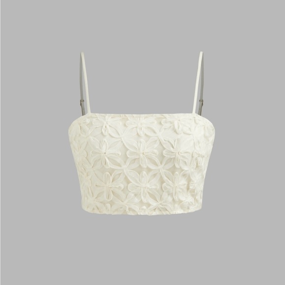 CHIFFON SQUARE NECK TEXTURE FLORAL
CAMI TOP & HIGH RISE MINI SKIRT NEW with tags - Picture 5 of 12